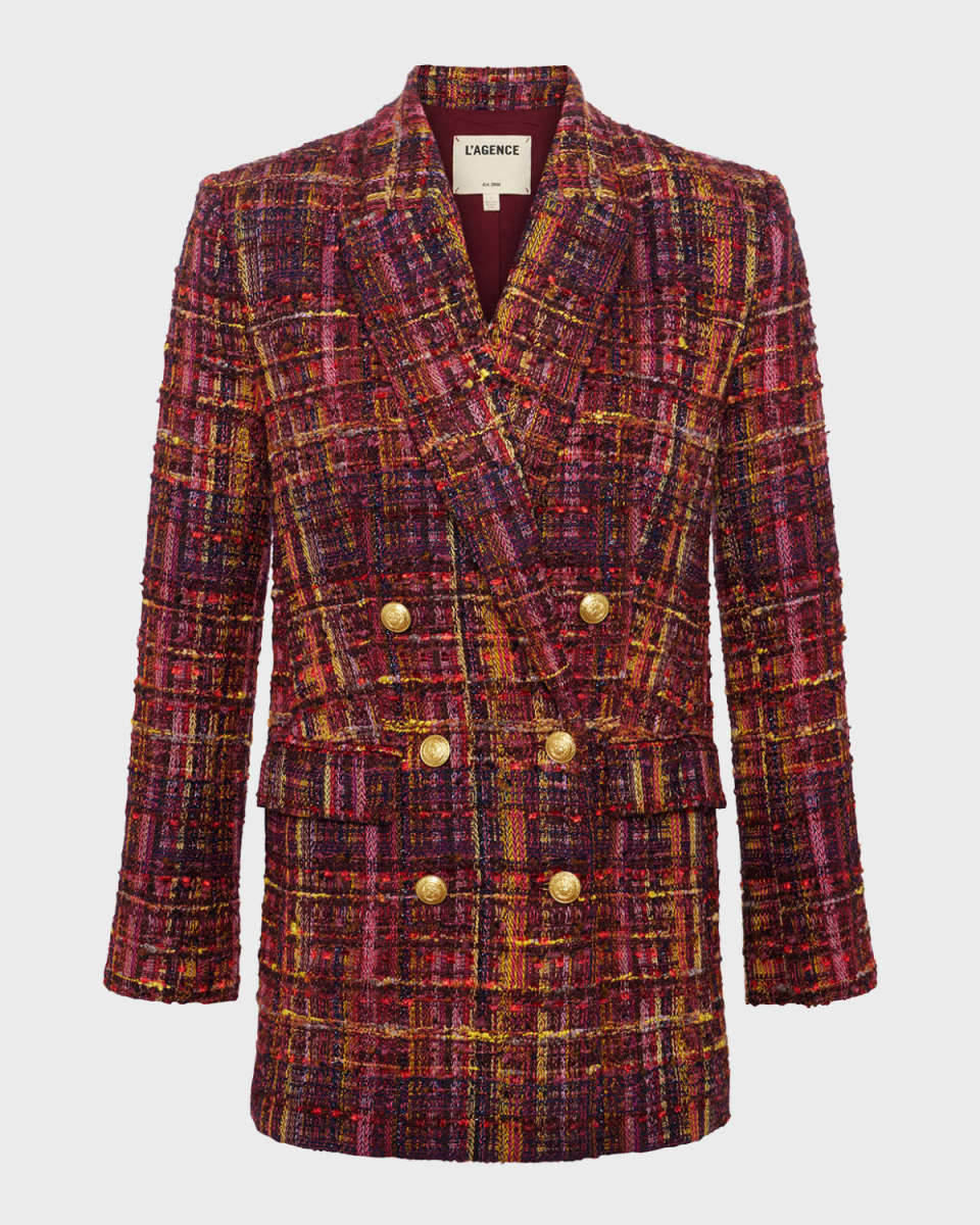 Aimee Relaxed Double-Breasted Blazer